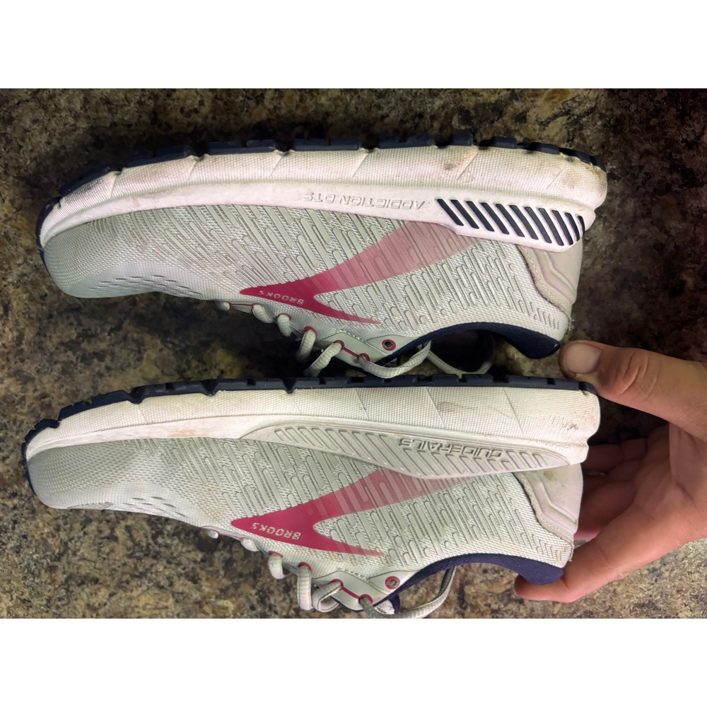 Brooks Addiction GTS 15 Womens Running Shoes Grey Pink 1203521B054 Size 9 B - Picture 5 of 16